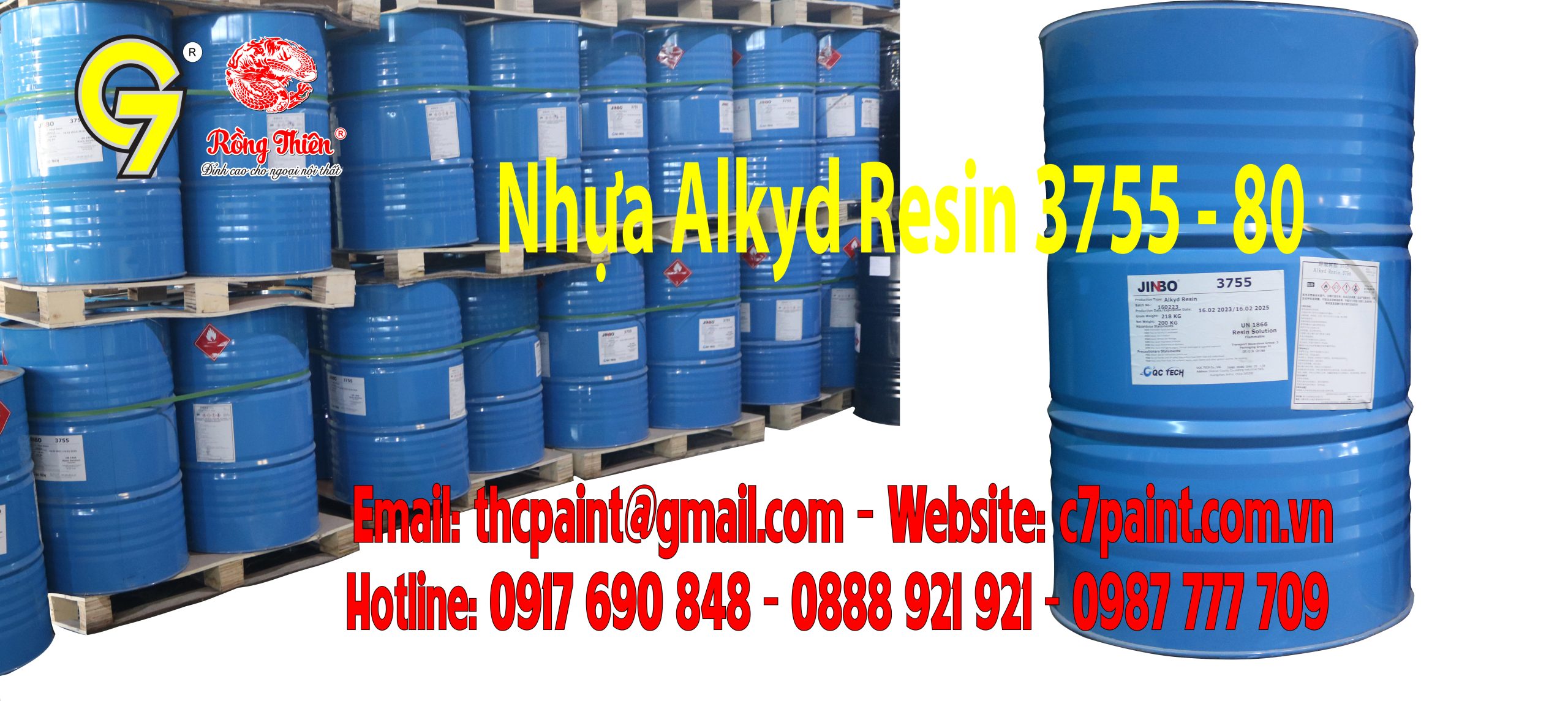 Nhựa alkyd resin 3755 – 80