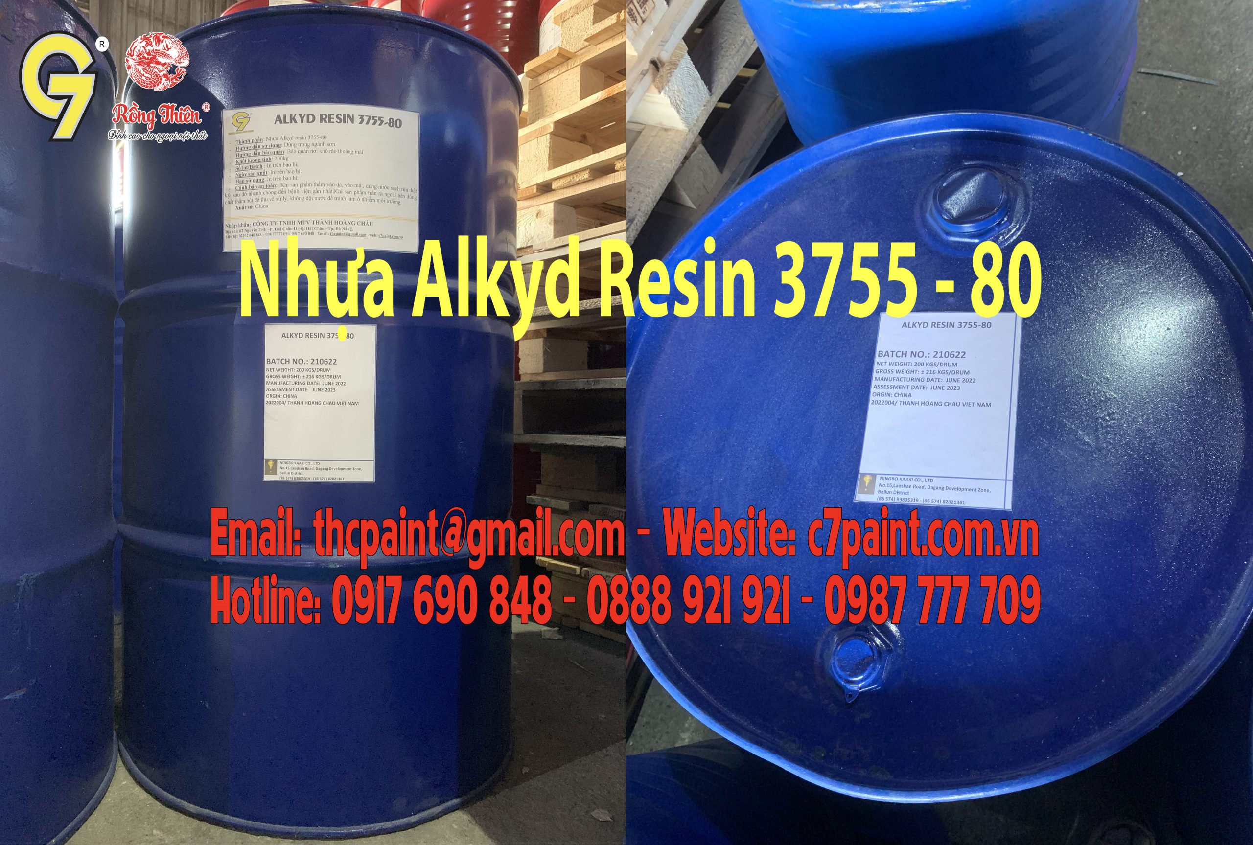 Nhựa alkyd resin 3755 – 80